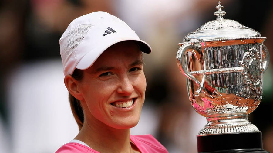 World Championship Trophy Justine Henin Wallpaper