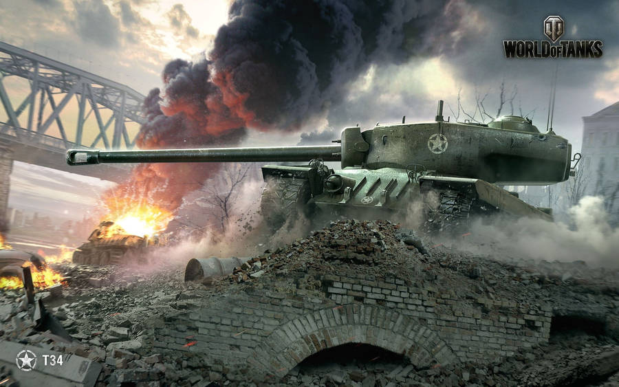 World Of Tanks T34 Wallpaper