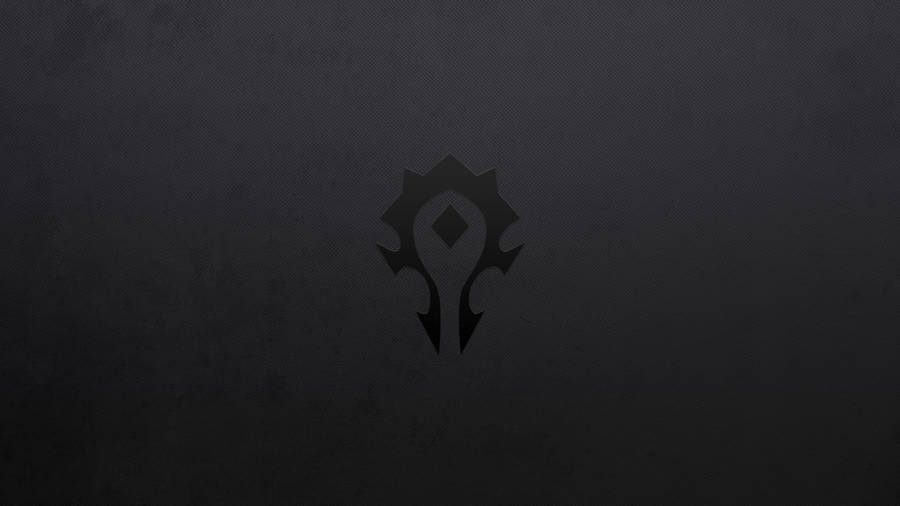World Of Warcraft Horde Gaming Logo Wallpaper