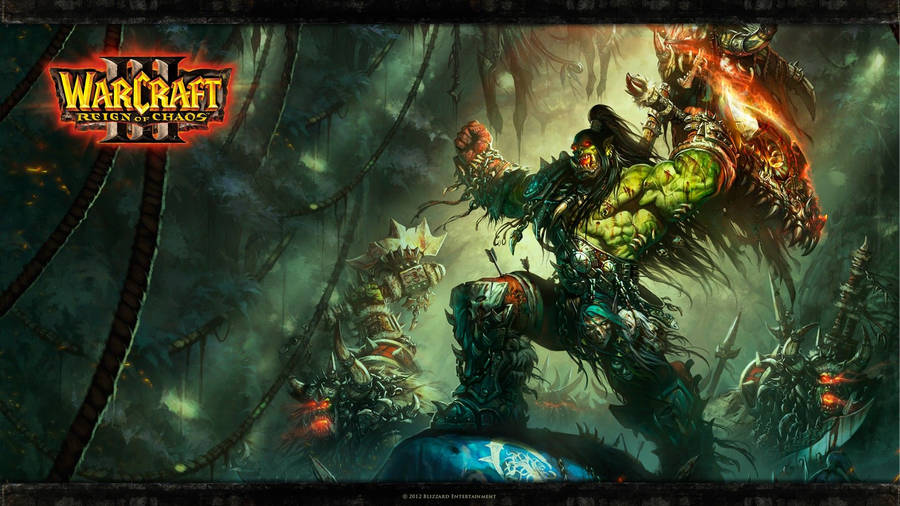 World Of Warcraft Reign Of Chaos Grom Wallpaper