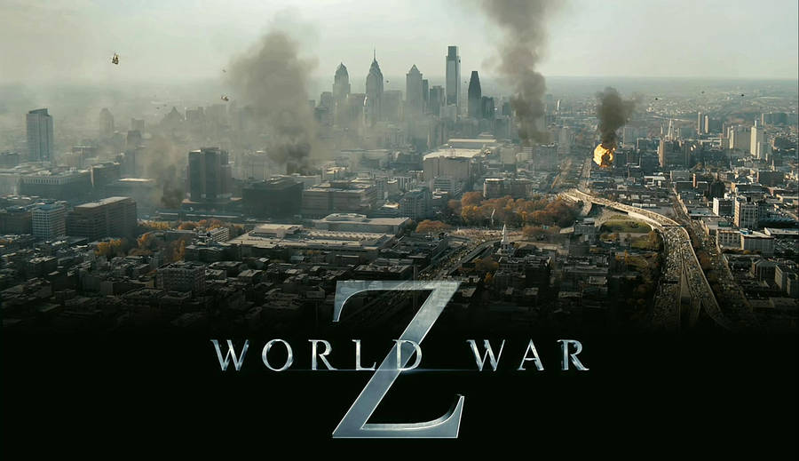 World War Z Chaos Poster Wallpaper