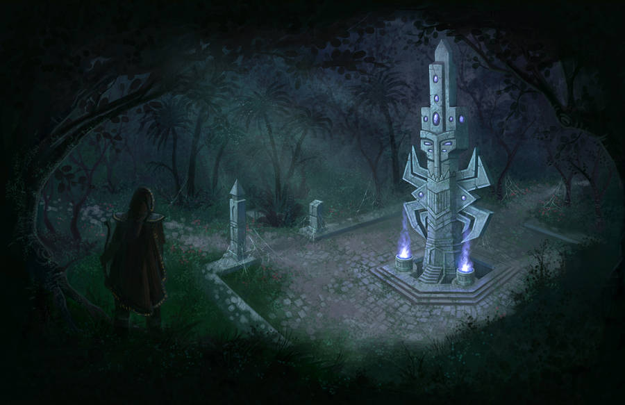 Wrath Of The Lich King Obelisk Wallpaper