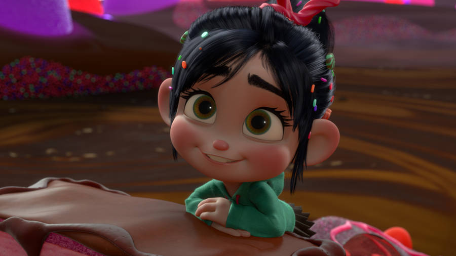 Wreck-it Ralph Charming Vanellope Wallpaper