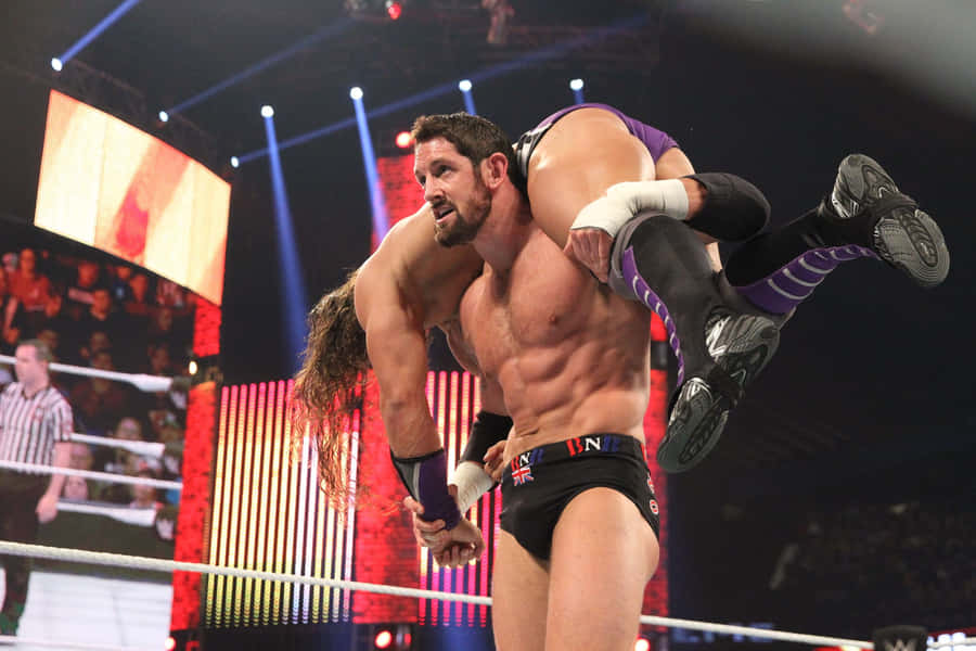 Wresting Throw Wade Barrett Wallpaper