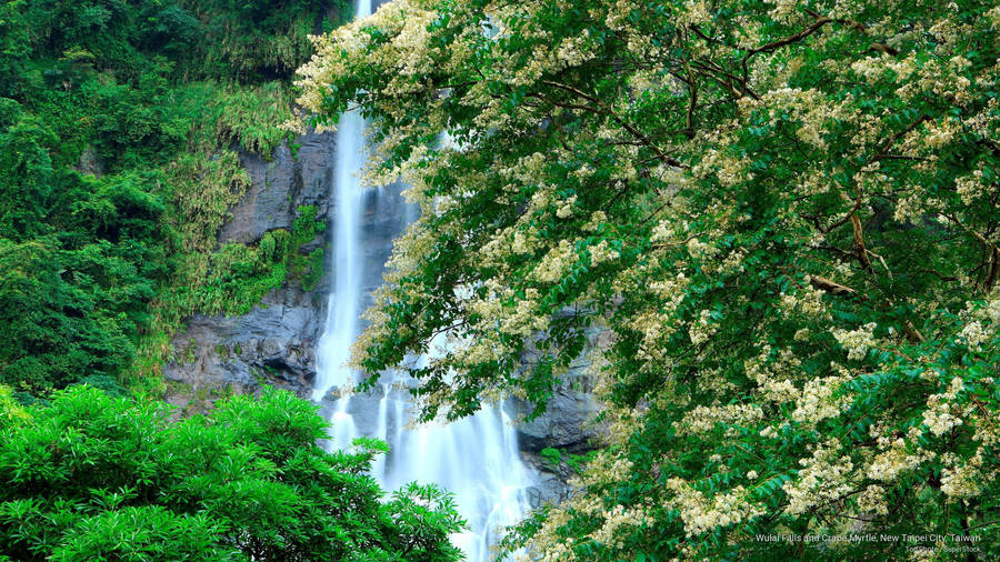 Wulai Waterfalls Taiwan Wallpaper