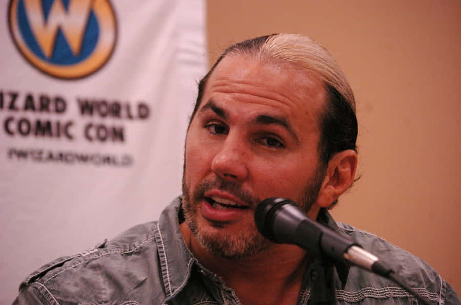 Wwe Superstar Matt Hardy At Wizard World Comic-con Wallpaper