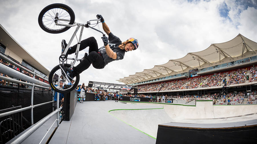 X Games Bmx Freestyle Rider Wallpaper