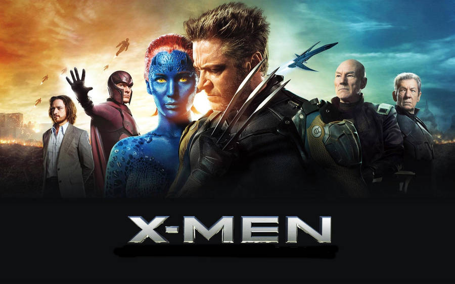 X Men Movie Days Of Future Past & Wolverine Wallpaper