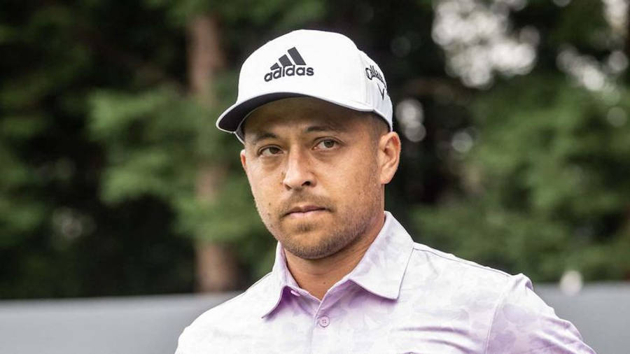 Xander Schauffele In Adidas Cap Wallpaper