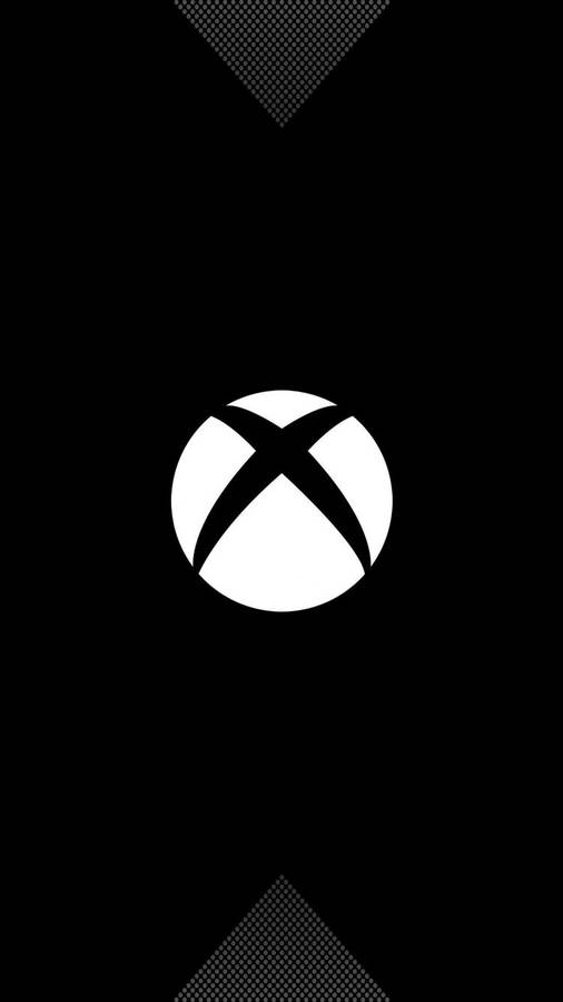 Xbox One X Dark Logo Wallpaper