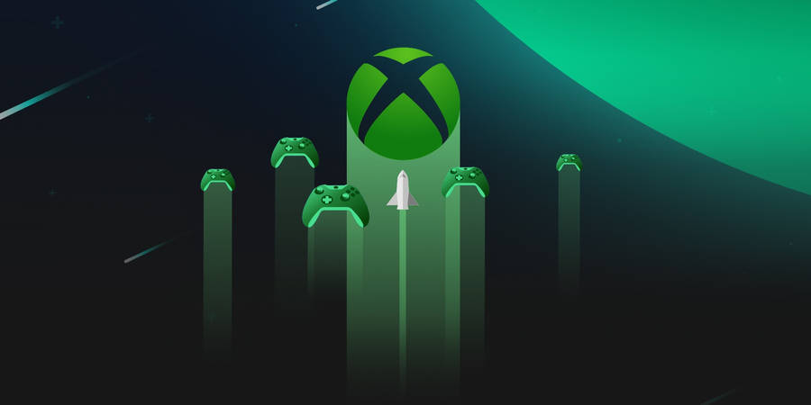 Xbox Series X Vector Logo Wallpaper