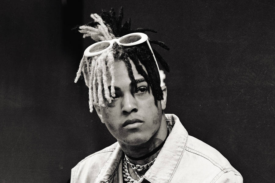 Xx Tentacion Grayscale Photo Wallpaper