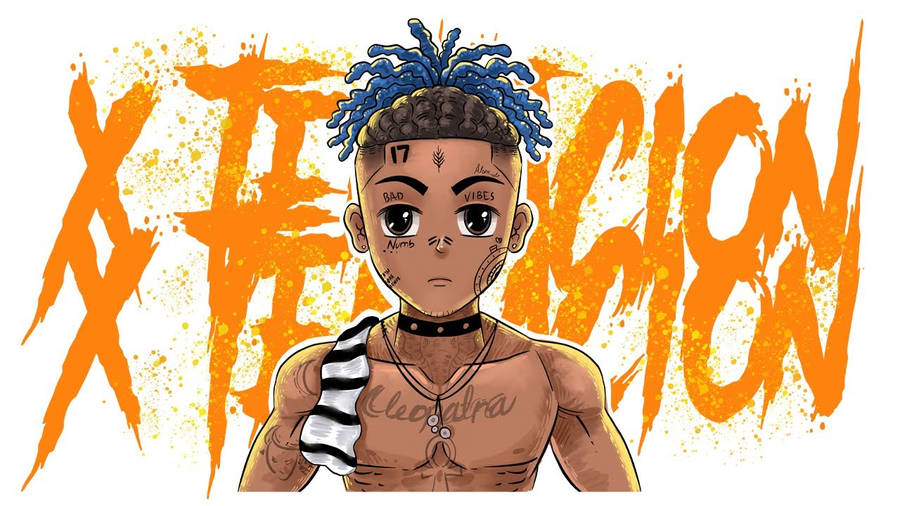 Xxxtentacion Anime Creative Art Wallpaper