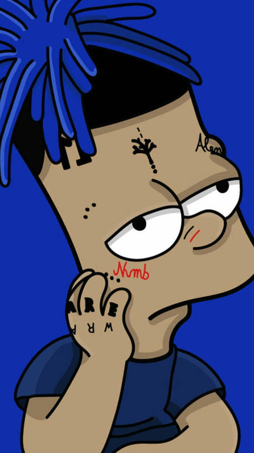 Xxxtentacion Bart Sad Wallpaper