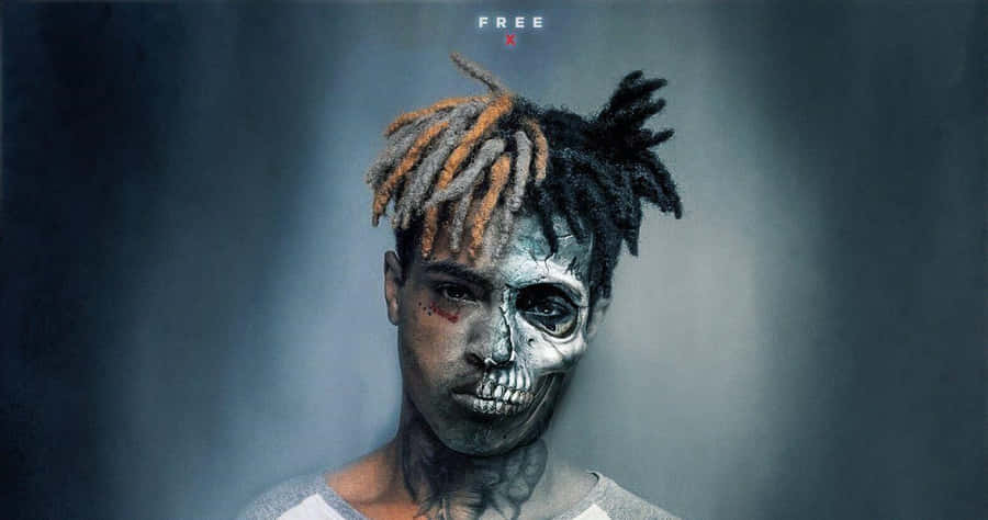 Xxxtentacion Laptop Skull Art Wallpaper