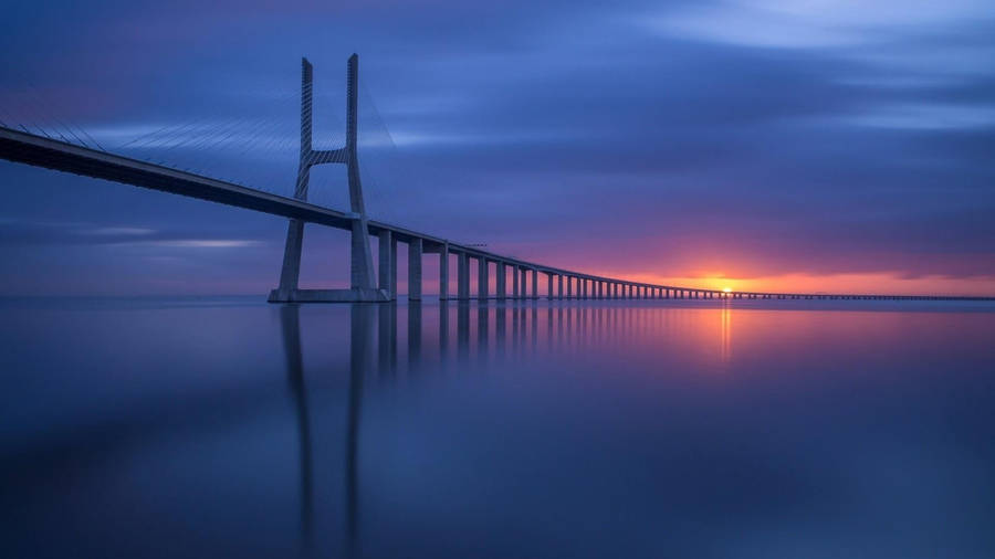 Yahoo Long Bridge Wallpaper