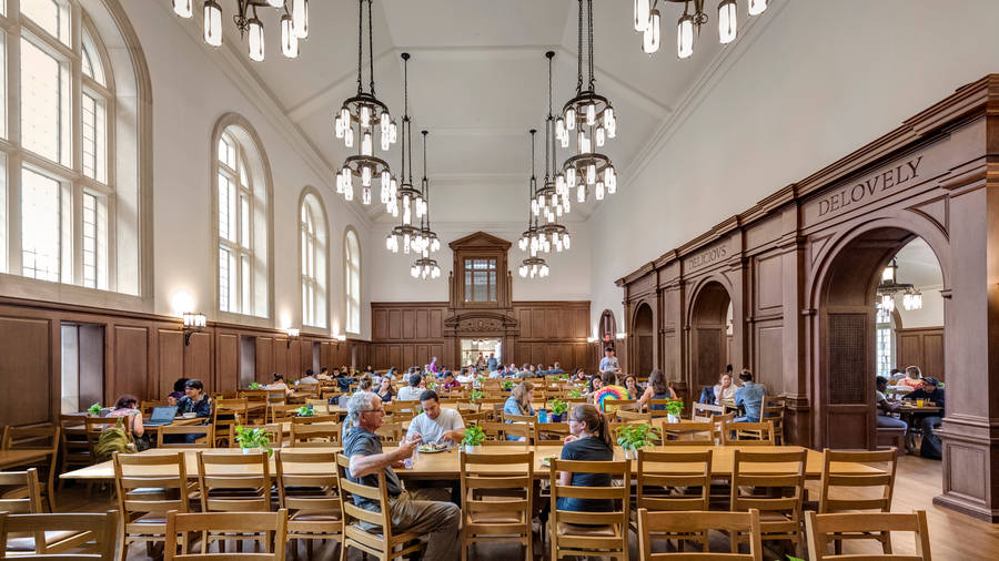 Yale University Food Court Wallpaper