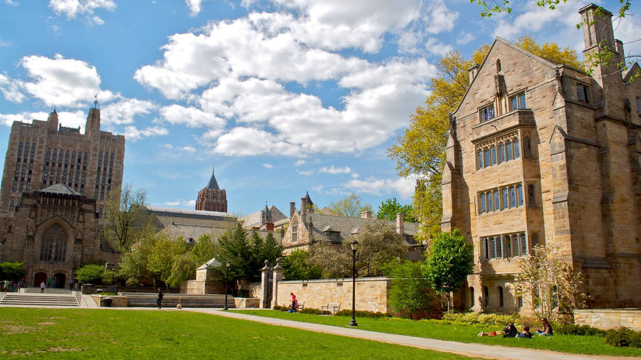 Yale University Quad Wallpaper