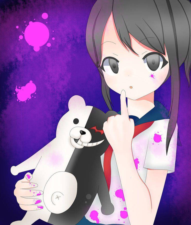 Yandere Simulator And Danganronpa Crossover Wallpaper