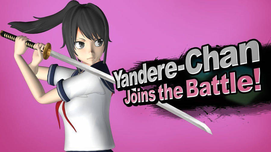 Yandere Simulator In Super Smash Bros Wallpaper