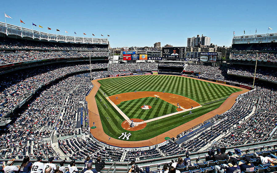 Yankee Stadium Upper Bleachers Pov Wallpaper