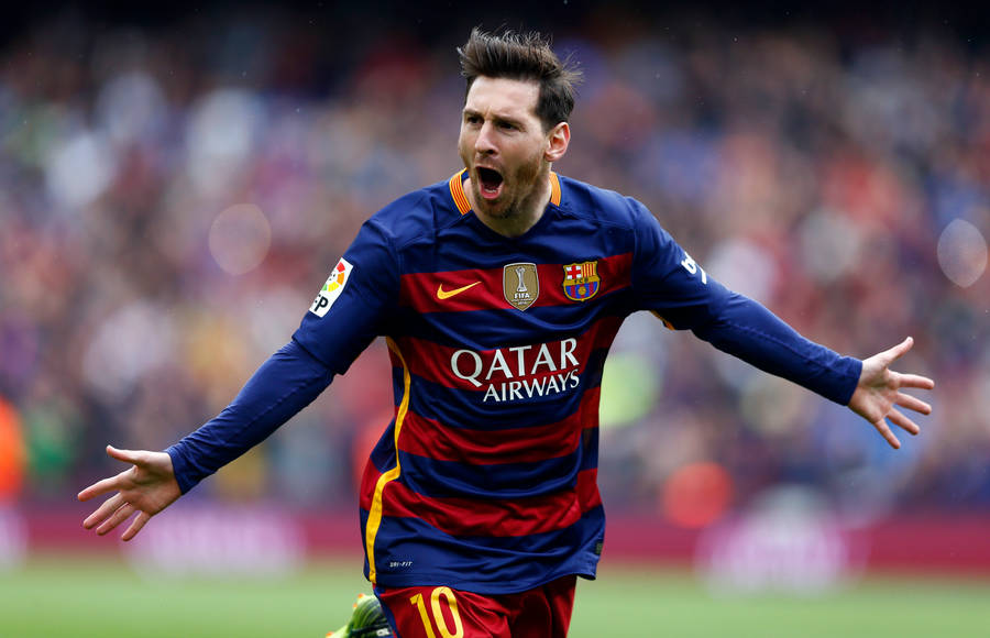 Yelling Messi 4k Ultra Hd Wallpaper