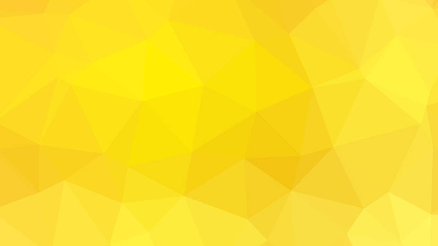 Yellow Aesthetic Laptop Geometric Pattern Wallpaper