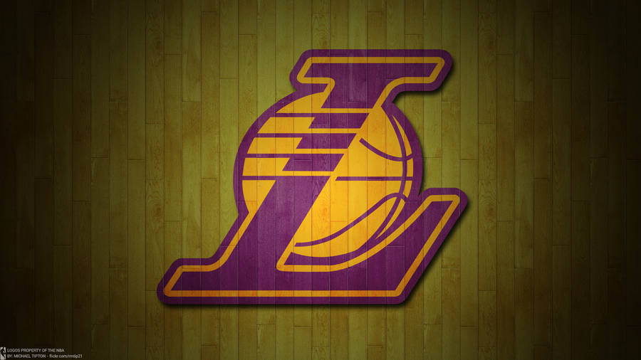 Yellow Hardwood Lakers Hd Wallpaper