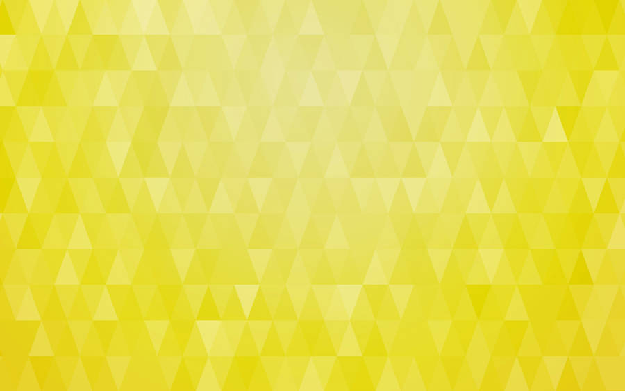 Yellow Hd Geometric Triangles Wallpaper