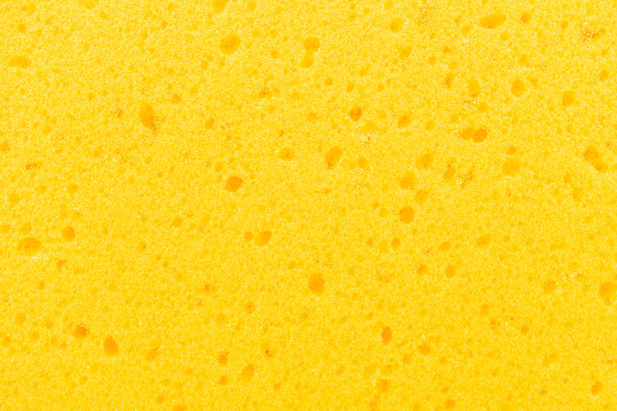 Yellow Hd Sponge Texture Wallpaper