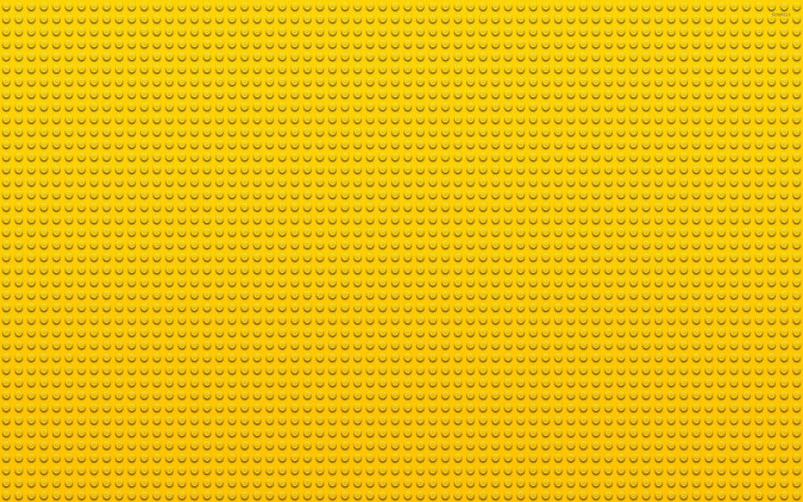 Yellow Lego Inspired Background Wallpaper