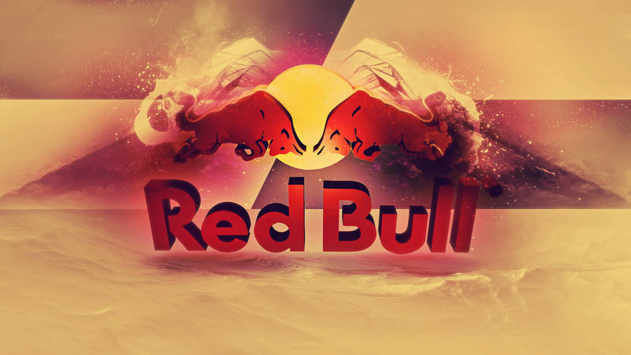 Yellow Red Bull Wallpaper