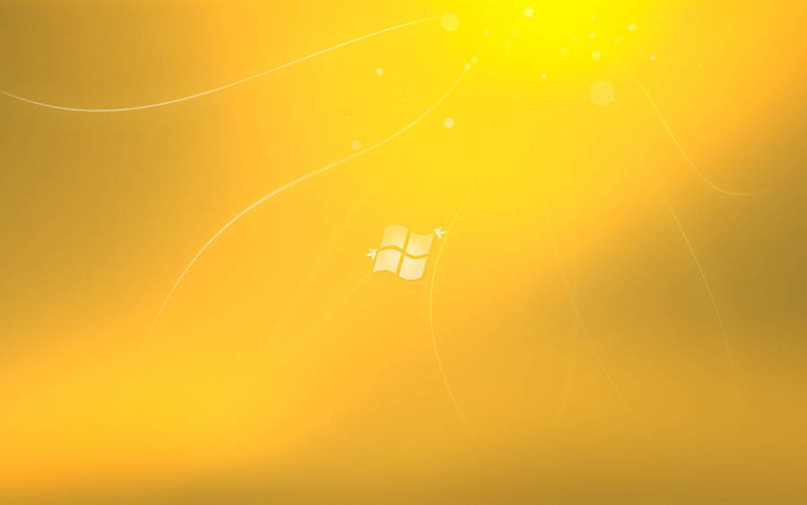 Yellow Windows 10 Cover Wallpaper