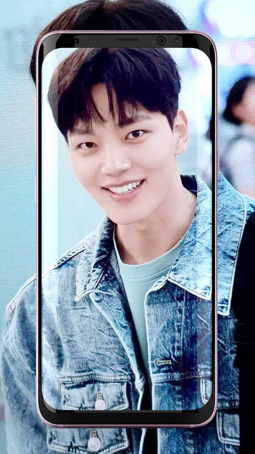 Yeo Jin Goo In Denim Jacket Wallpaper