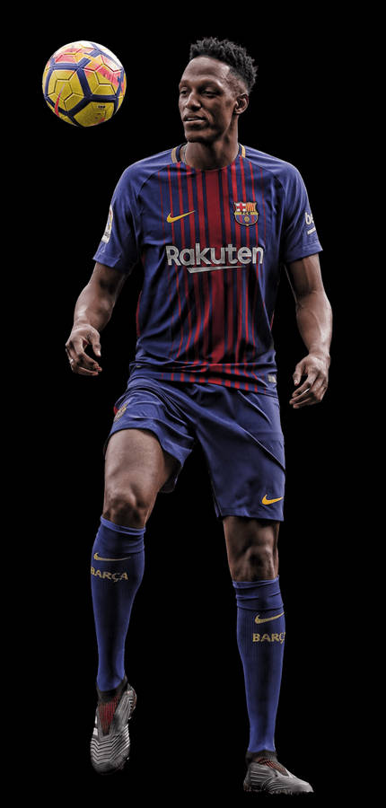 Yerry Mina White Background Wallpaper