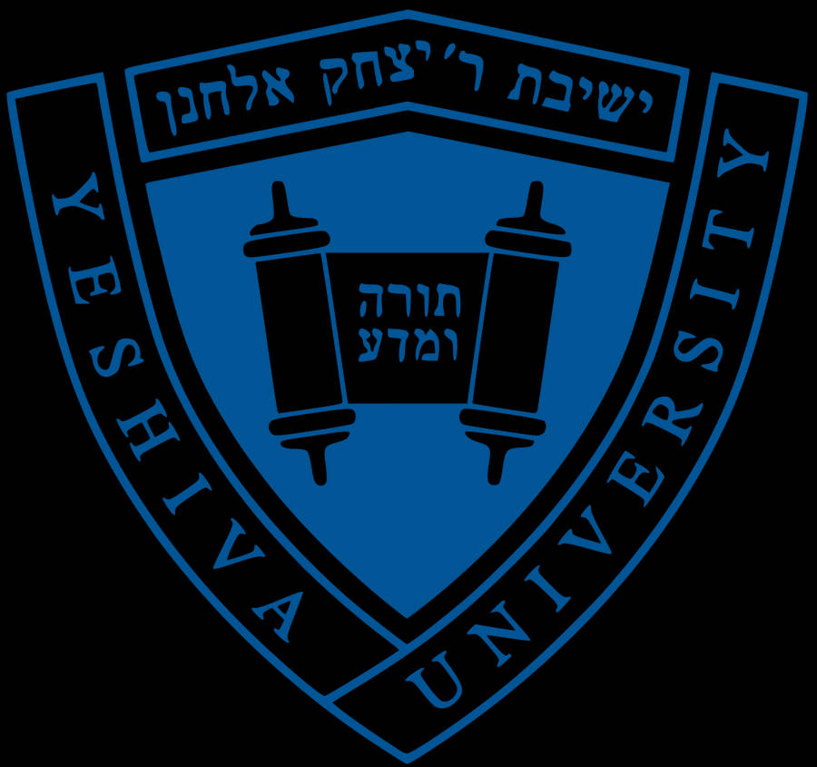 Yeshiva University Logo With Hebrew Wallpaper