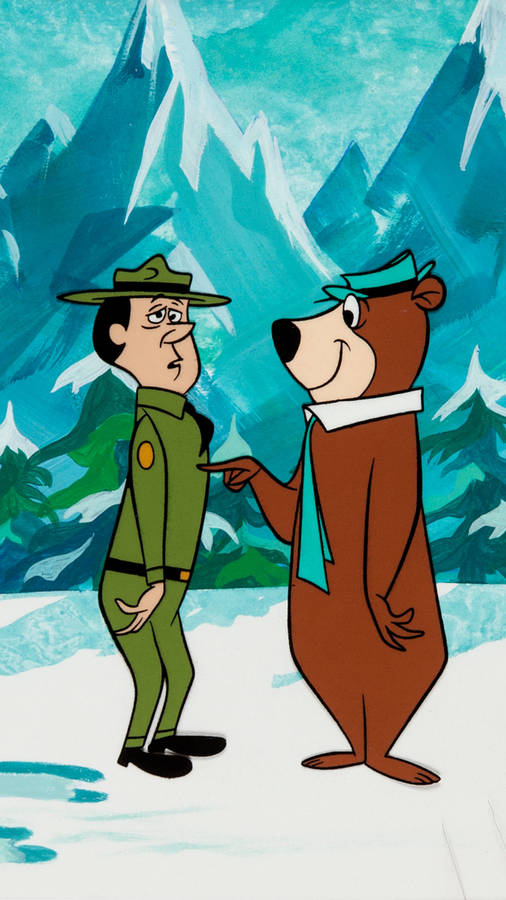 Yogi Bear And Ranger Wallpaper