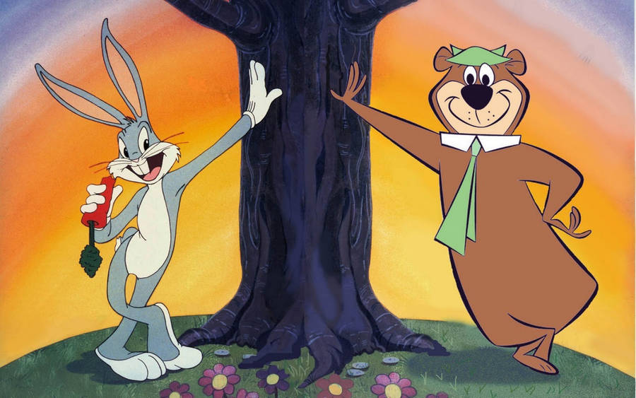 Yogi Bear Bugs Bunny Wallpaper