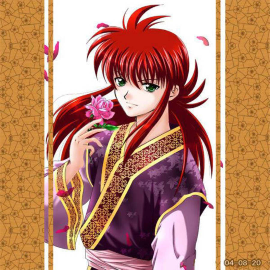 Yoko Kurama In Kimono Wallpaper