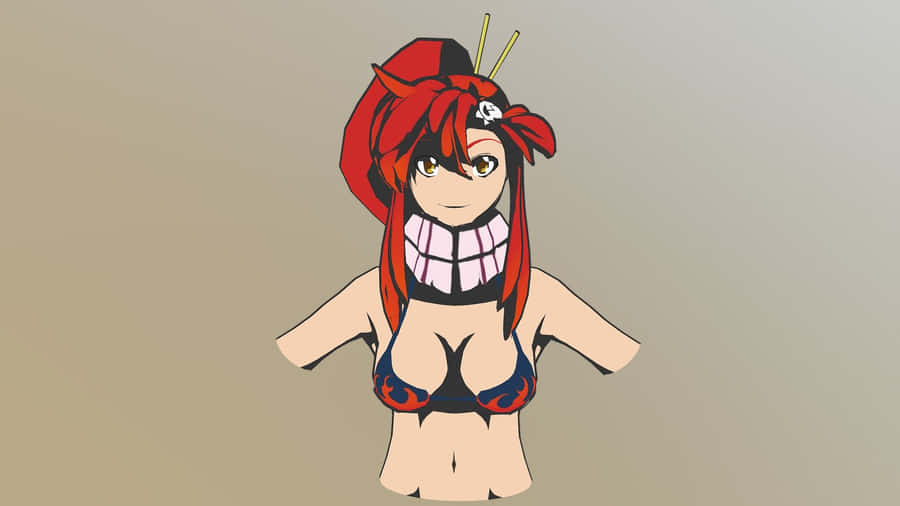 Yoko Littner - Brave And Beautiful Anime Character Wallpaper