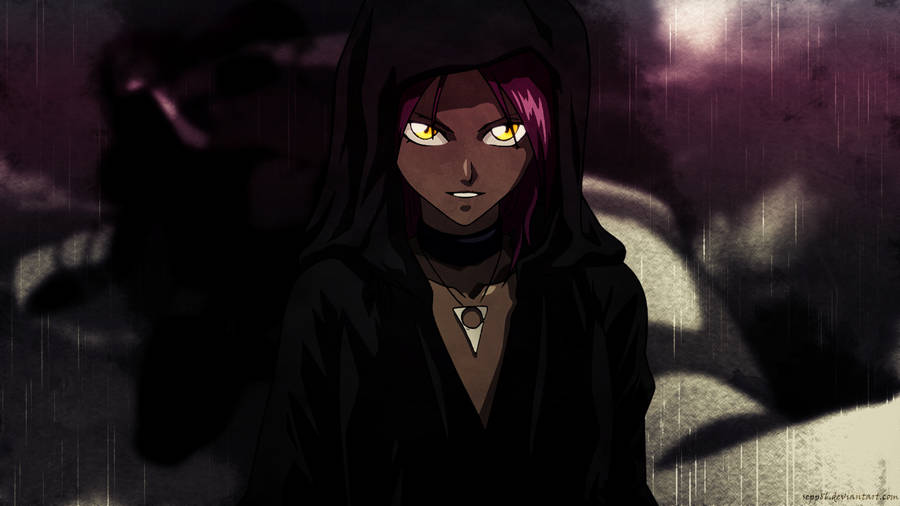 Yoruichi Shihouin At Night Wallpaper