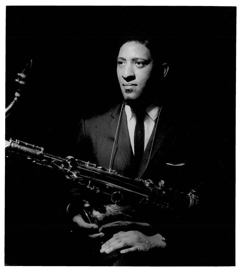 Young American Jazz Musician Sonny Rollins Wallpaper