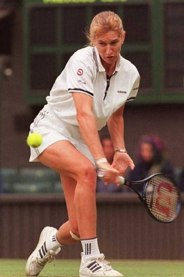 Young Athlete Steffi Graf Wallpaper