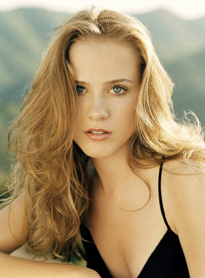 Young Evan Rachel Wood American Actress Wallpaper