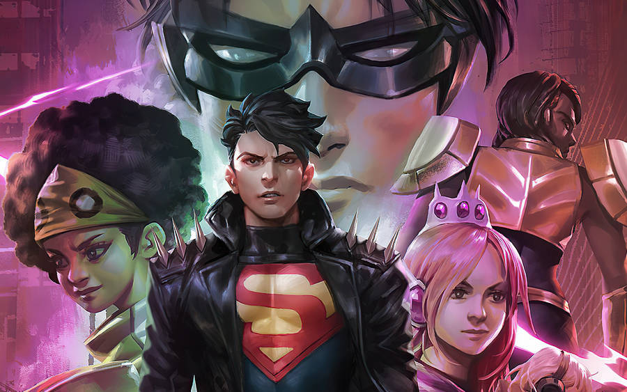 Young Justice Dc Comics Wallpaper