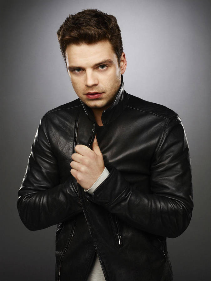 Young Sebastian Stan Wallpaper