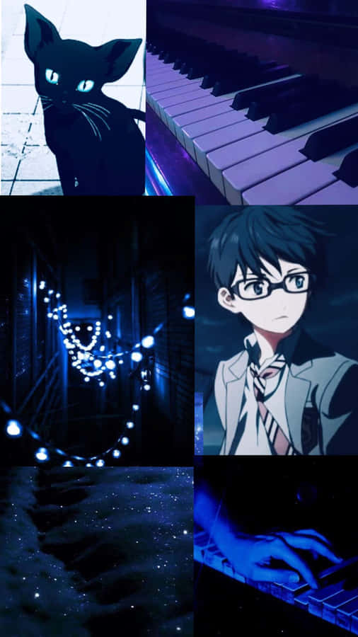 Your Lie In April Iphone Kaori Anime Collage Pictures Wallpaper