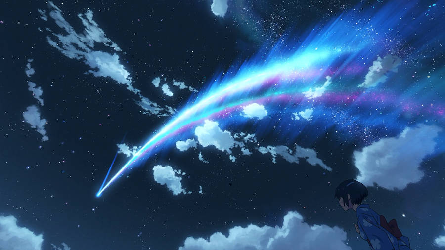 Your Name Anime Featuring Mitsuha Wallpaper