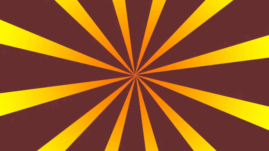 Youtube Thumbnail Brown And Yellow Rays Wallpaper