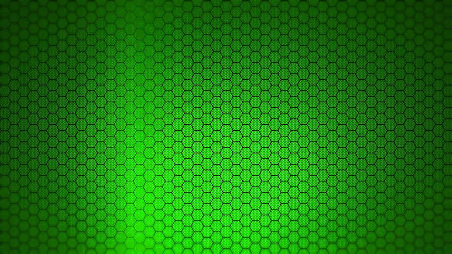 Youtube Thumbnail Green Honeycomb Wallpaper